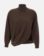 Maglia Donna Marrone Filato di maglia Filo MARELLA - Modalternativa