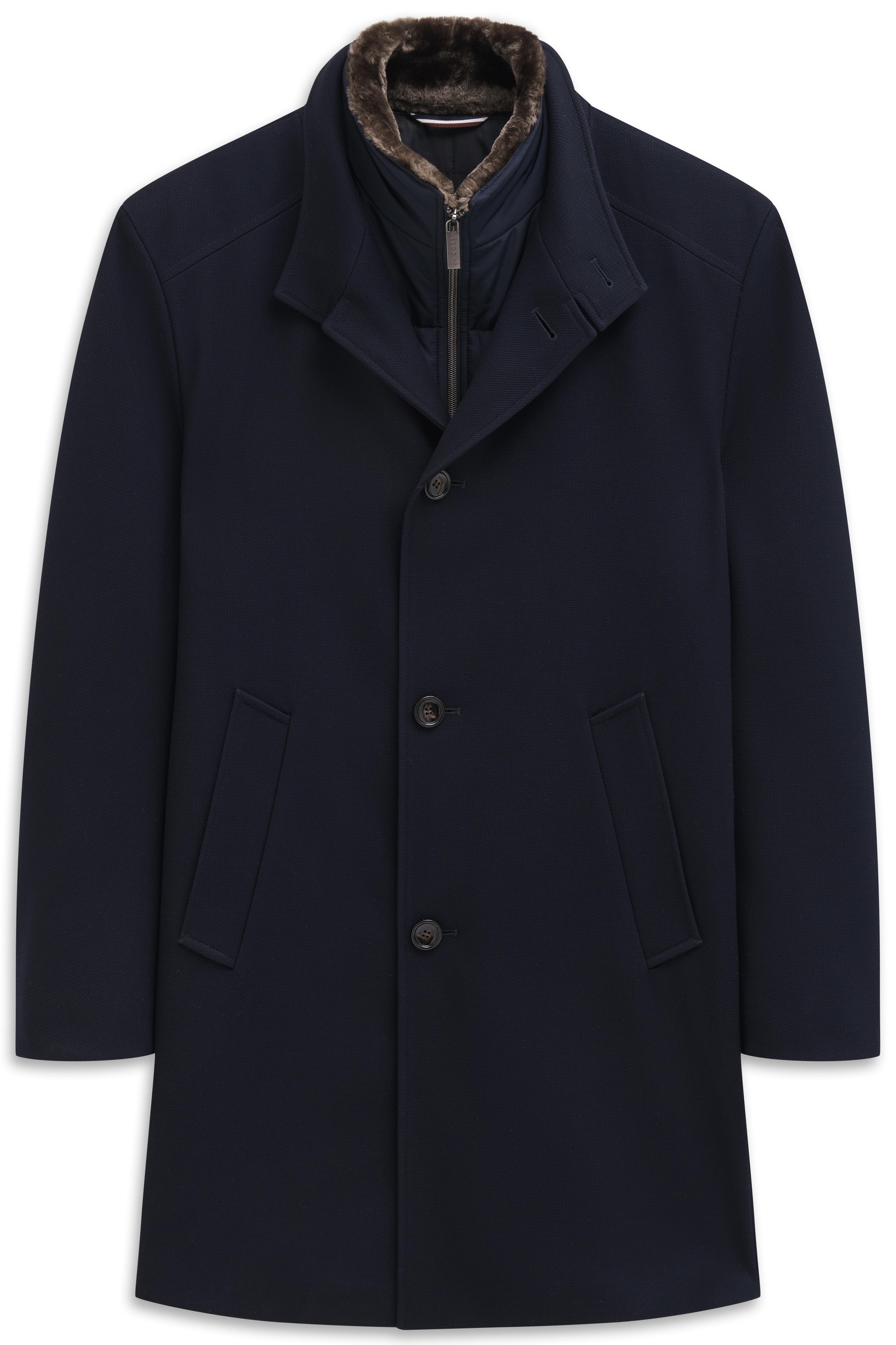 Cappotto Blu BUGATTI 84220 390 Uomo 