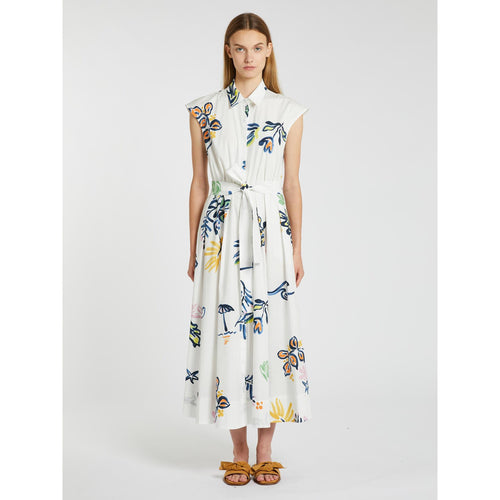 Abito Bianco/fantasia MARELLA PIER 001 Donna 