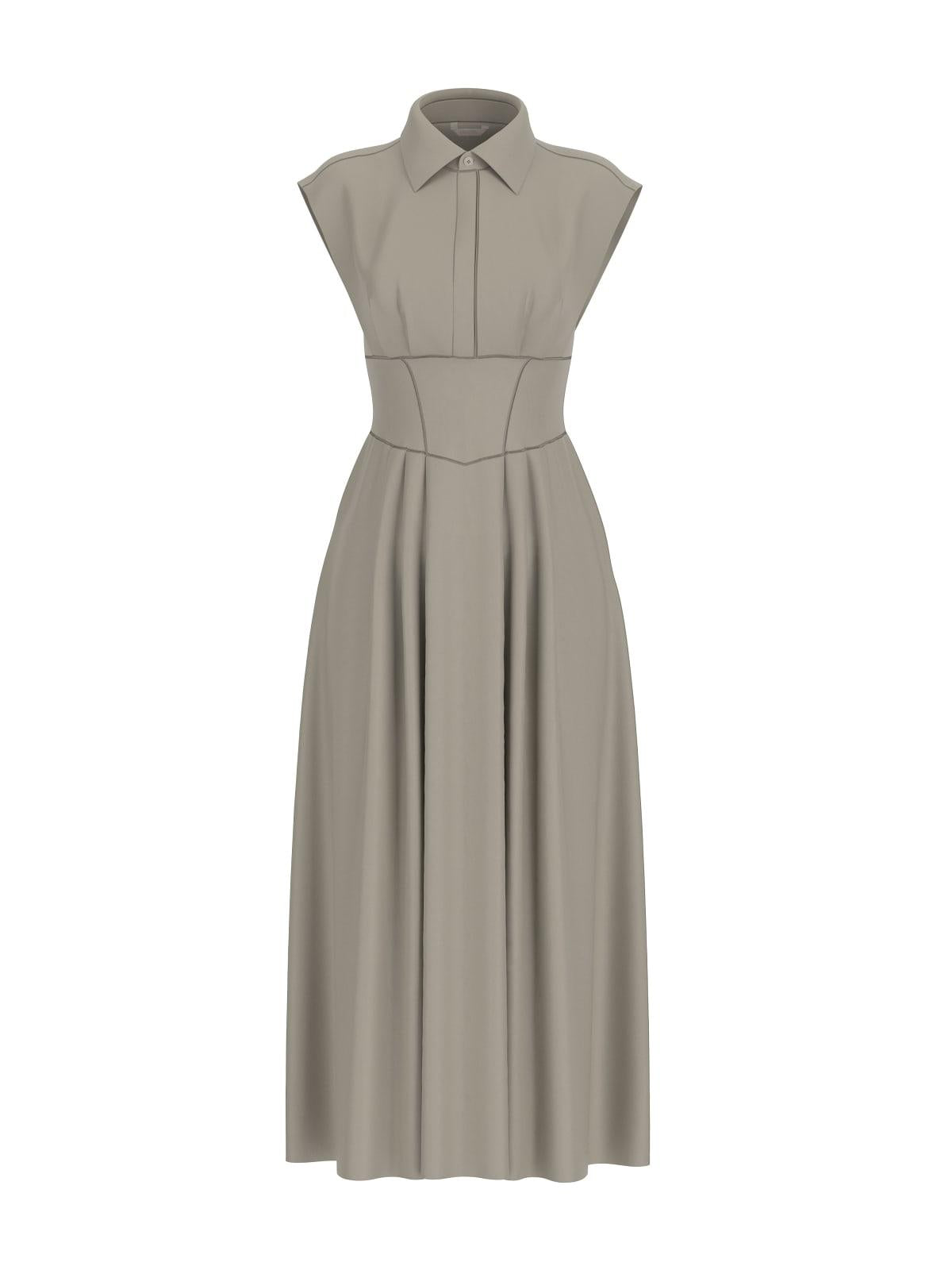 Abito Grigio verde GUESS W6GKA0_W2553_ G8CJ Donna 
