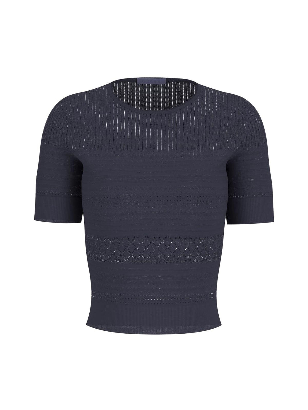 T-shirt Nero/blu GUESS W6GR16_Z0601_ G7P1 Donna 
