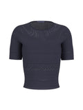 T-shirt Nero/blu GUESS W6GR16_Z0601_ G7P1 Donna 