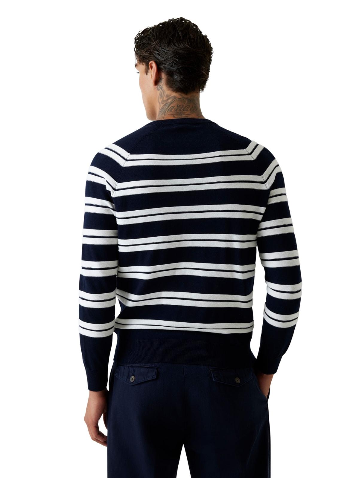 Maglia Blu/bianco GUESS M6GR14/Z0571 S76J Uomo 