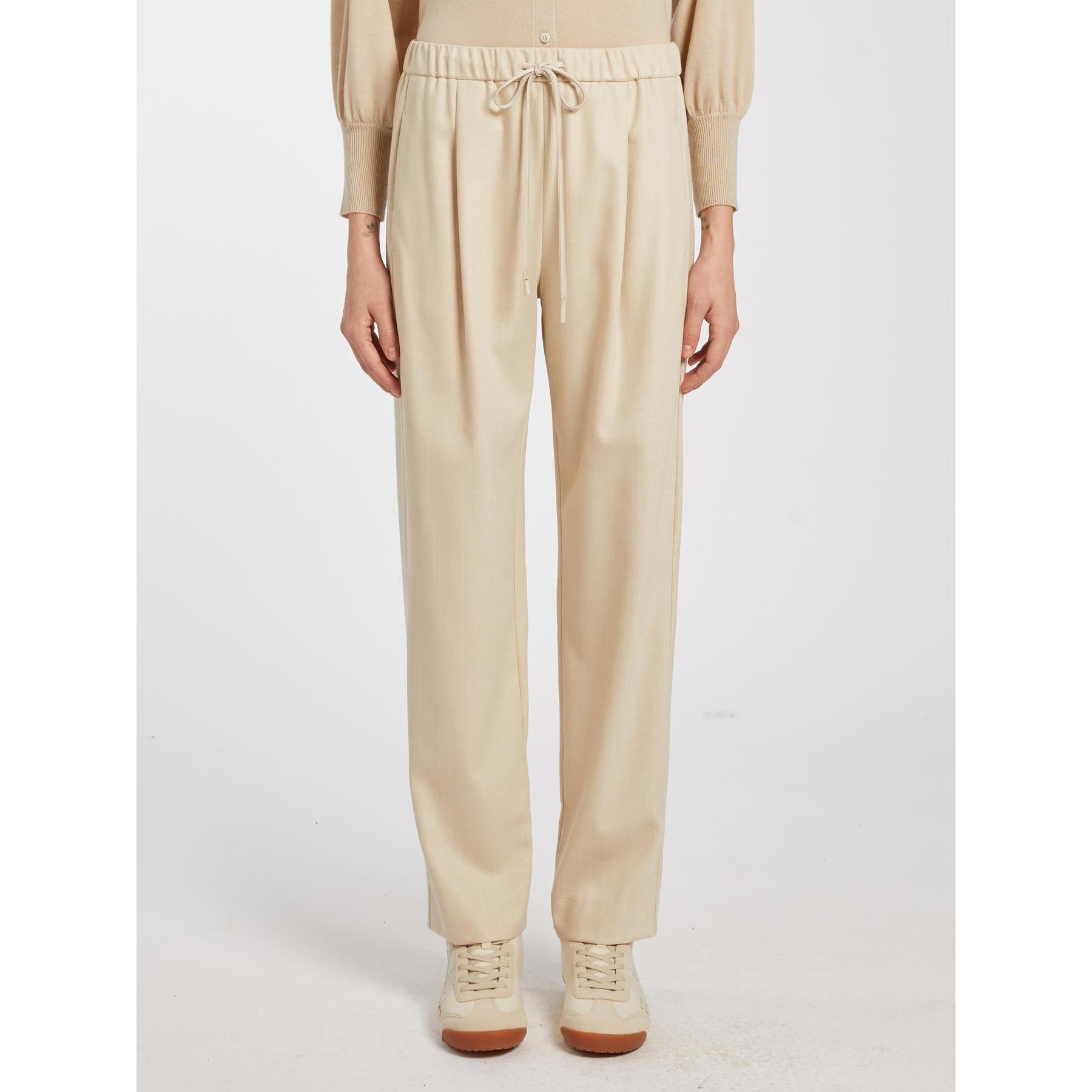 Pantalone Beige MARELLA NYSSA 001 Donna 