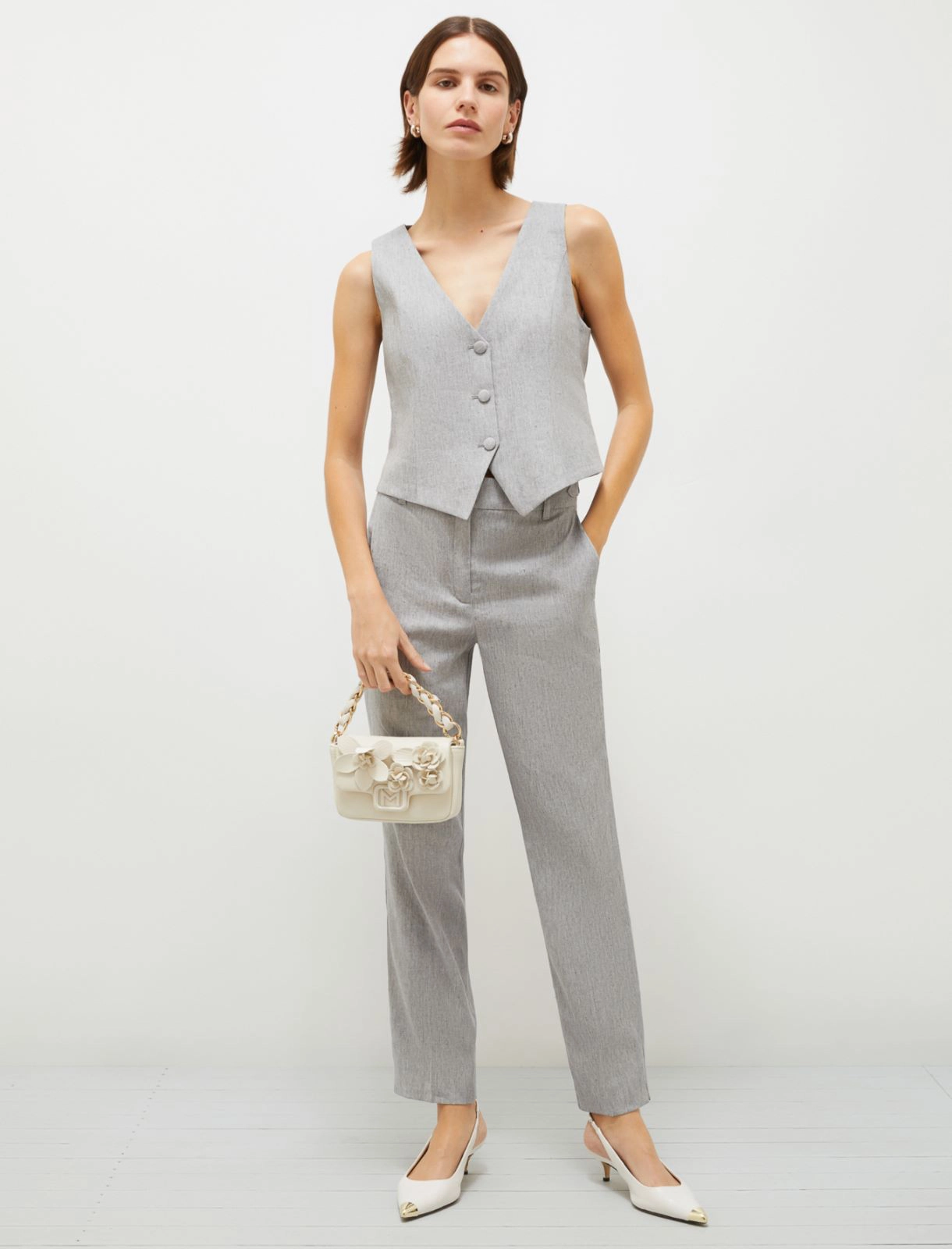 Gilet Grigio MARELLA PERIM 001 Donna 