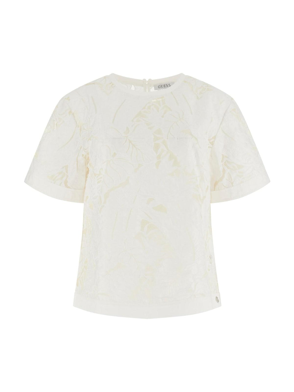 Top Bianco GUESS W6GH41/W1851 G011 Donna 