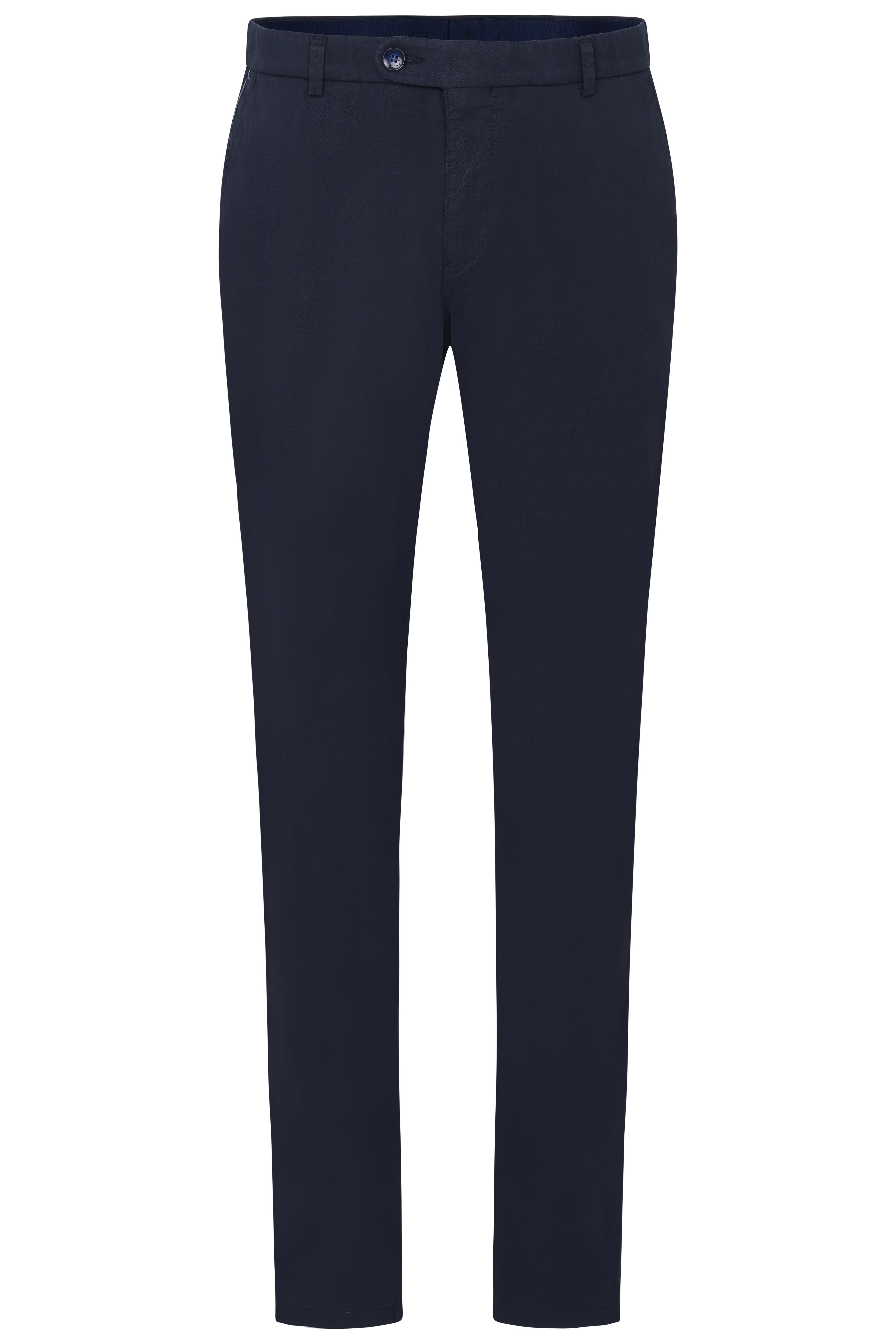 Pantalone Uomo Blu Cotone Sigaretta BUGATTI - Modalternativa