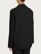 Giacca Donna Nero Jersey Monopetto RAGNO - Modalternativa