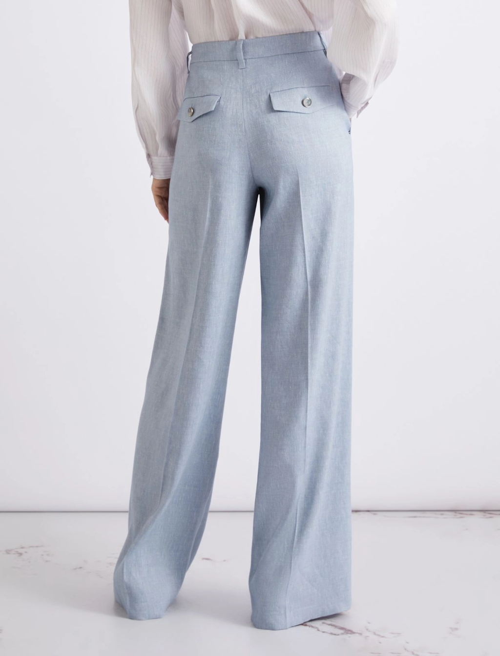 Pantalone Celeste MARELLA LODINO 003 Donna 