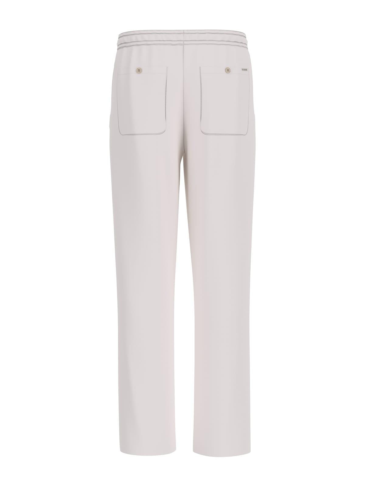 Pantalone Uomo Bianco Lino Comfort GUESS - Modalternativa