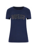 T-shirt Blu GUESS W5GI04/J1314 G7P1 Donna 