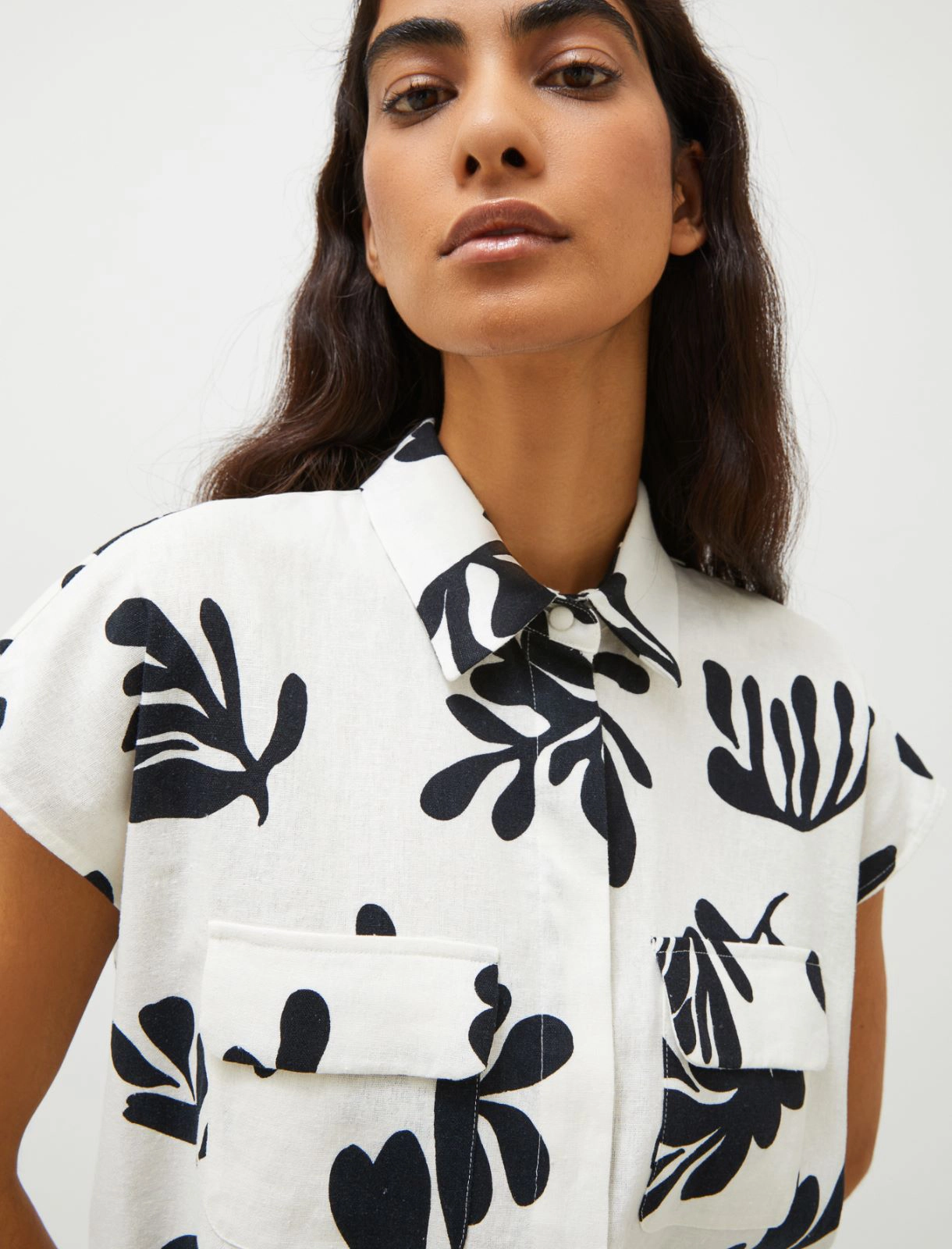 Camicia Bianco/nero MARELLA ADDOTTO 001 Donna 