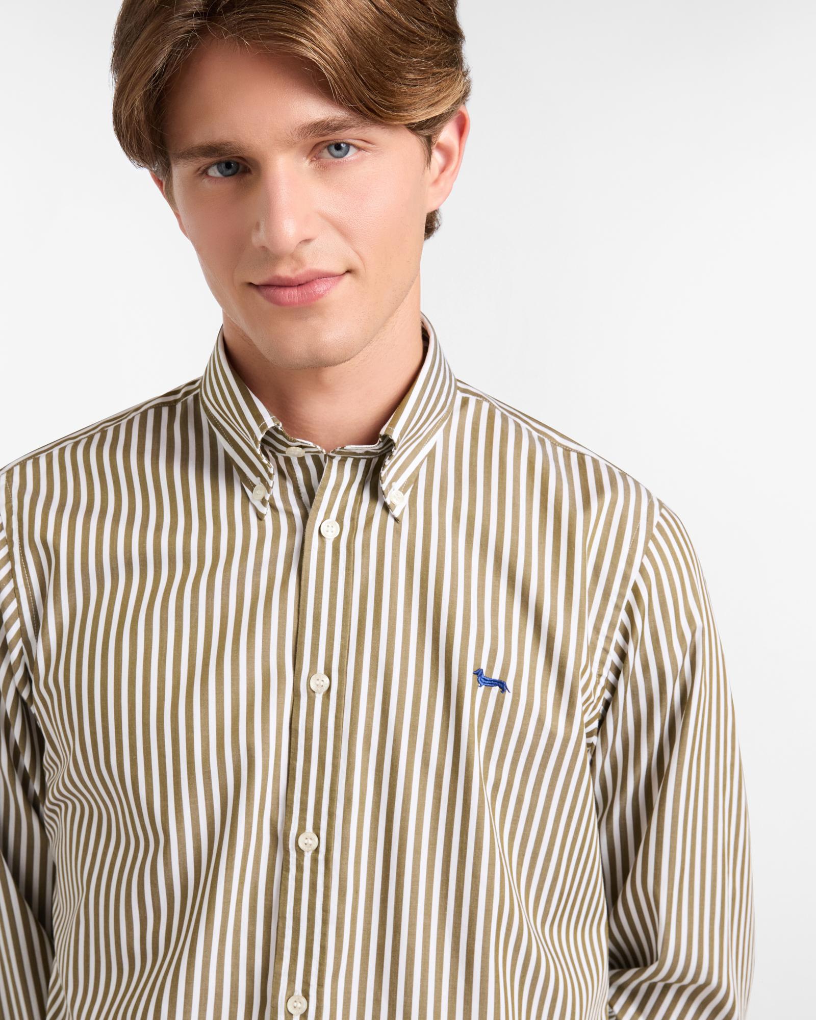 Camicia Verde HARMONT&BLAINE CRP001013477B 613 Uomo 