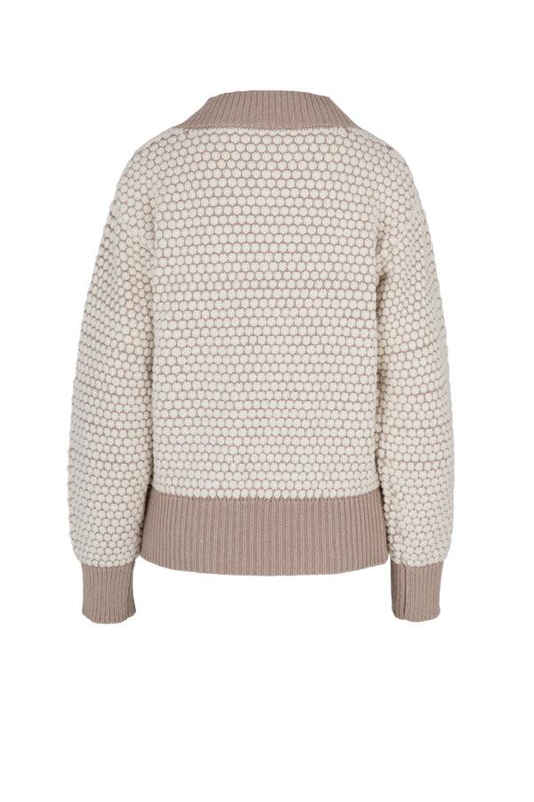 Maglia Beige BOMBOOGIE MW9284TTRA5 0103 Donna 