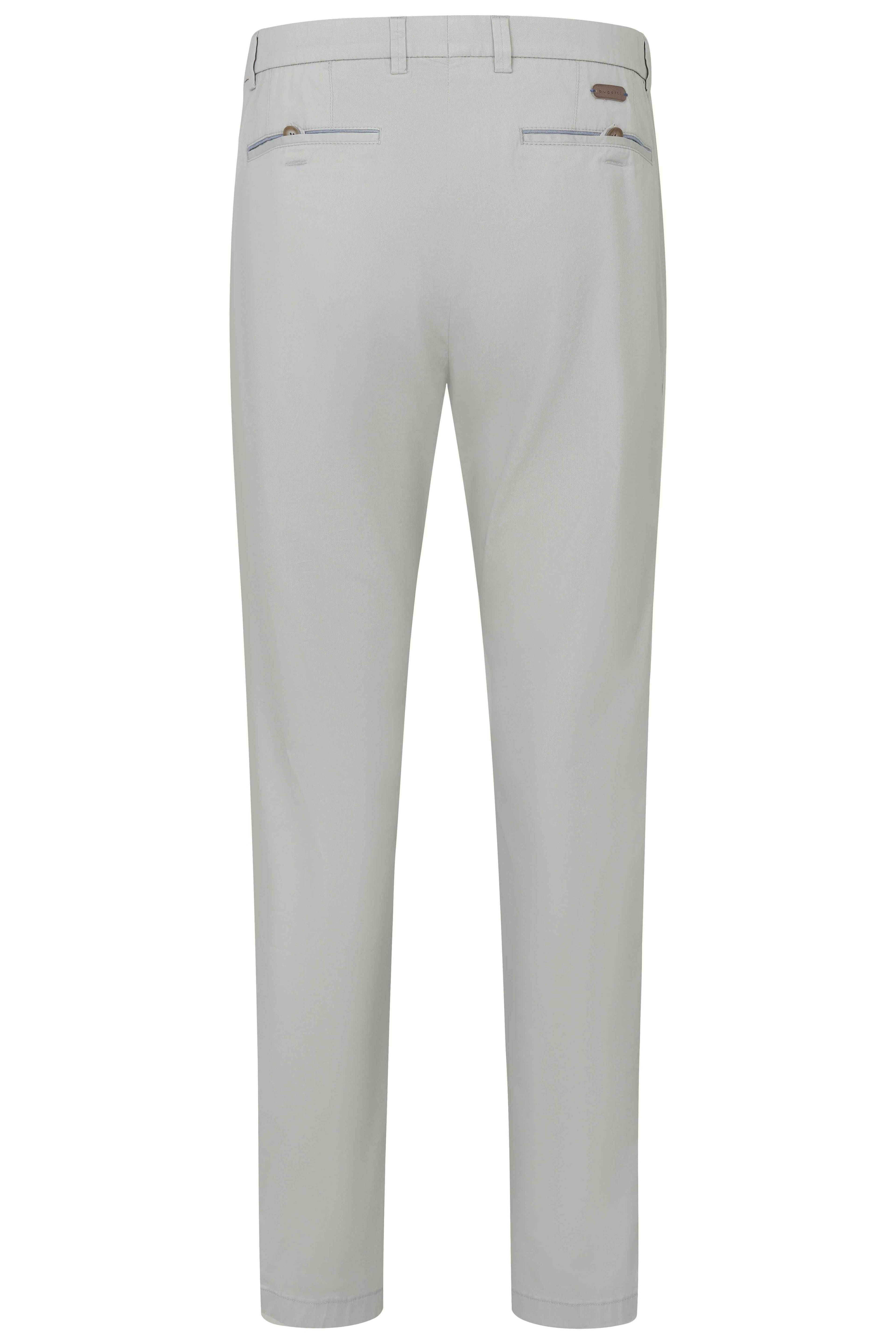 Pantalone Uomo Grigio Cotone Sigaretta BUGATTI - Modalternativa