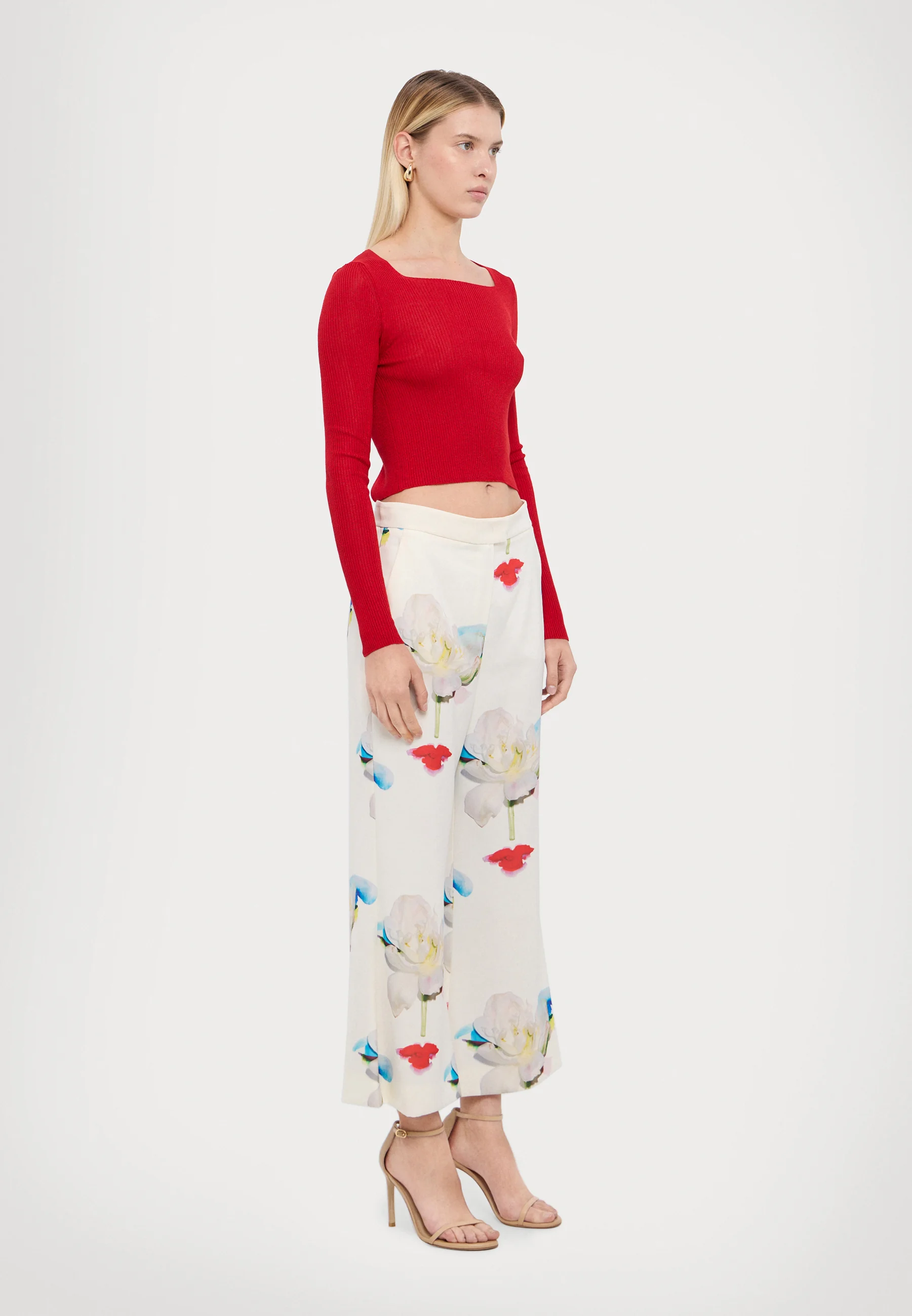 Pantalone gropper Donna Bianco   MARELLA - Modalternativa