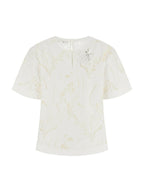 Top Bianco GUESS W6GH41/W1851 G011 Donna 