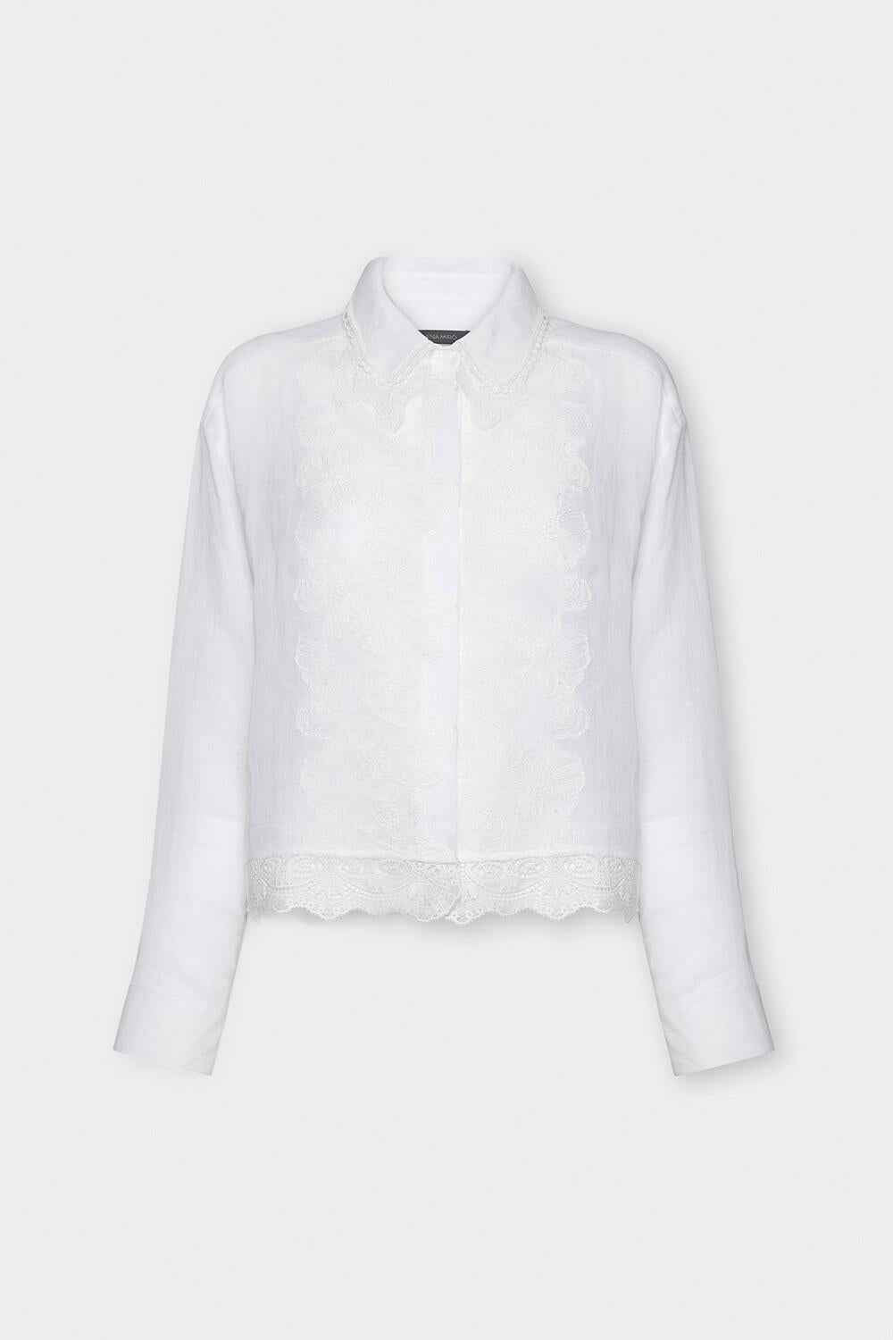 Camicia Donna Bianco Lino  ELENA MIRO' - Modalternativa