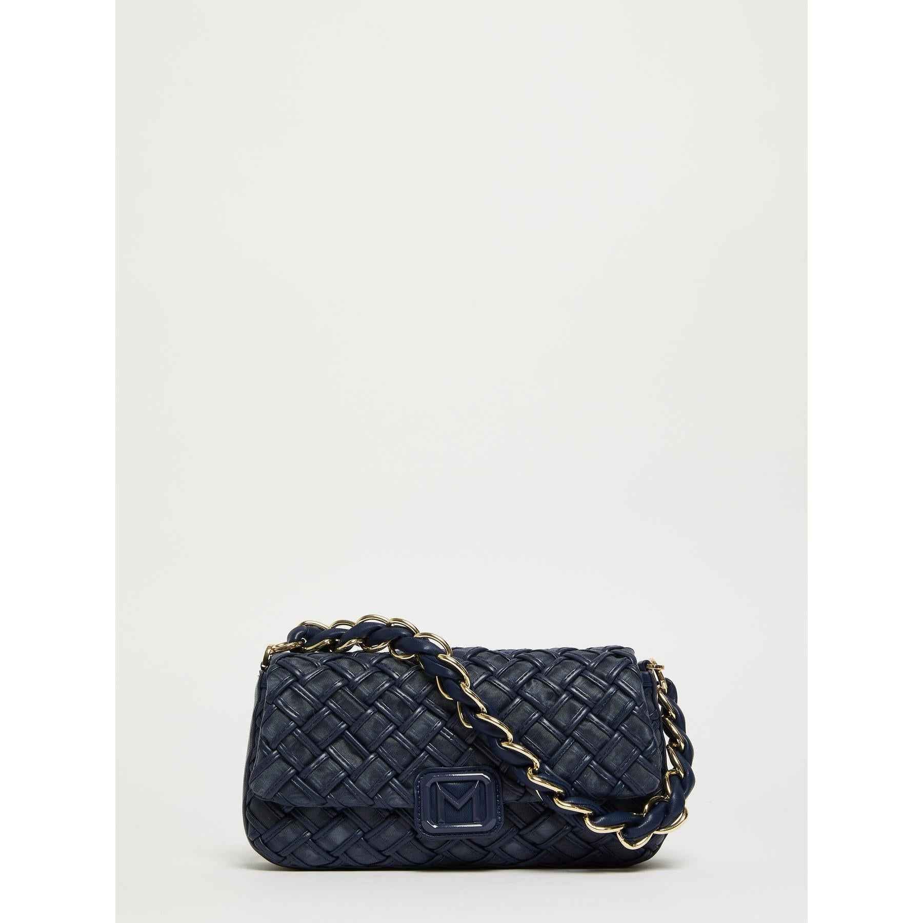 Borsa Donna Blu Intrecciato Tinta unita MARELLA LE MUSE - Modalternativa
