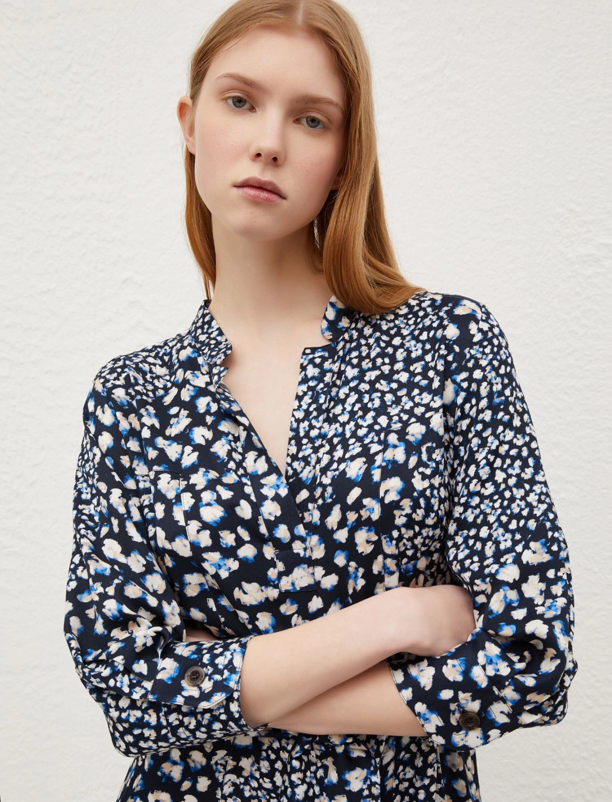 Abito fantasia Blu MARELLA MALTO 001 Donna 