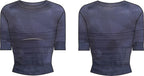 T-shirt Nero/blu GUESS W6GR16_Z0601_ G7P1 Donna 