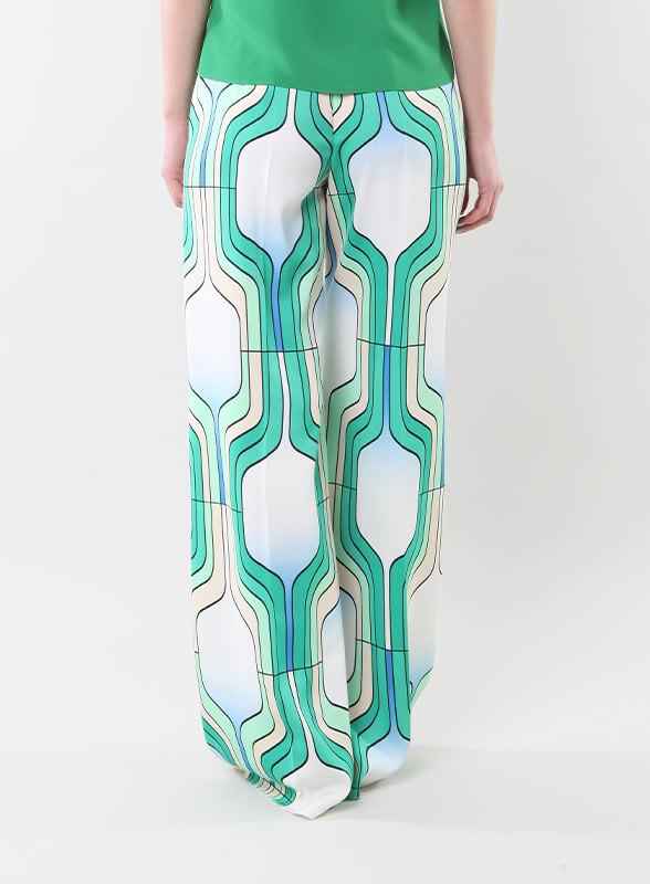 Pantalone Donna Verde  Sagomata MARELLA - Modalternativa