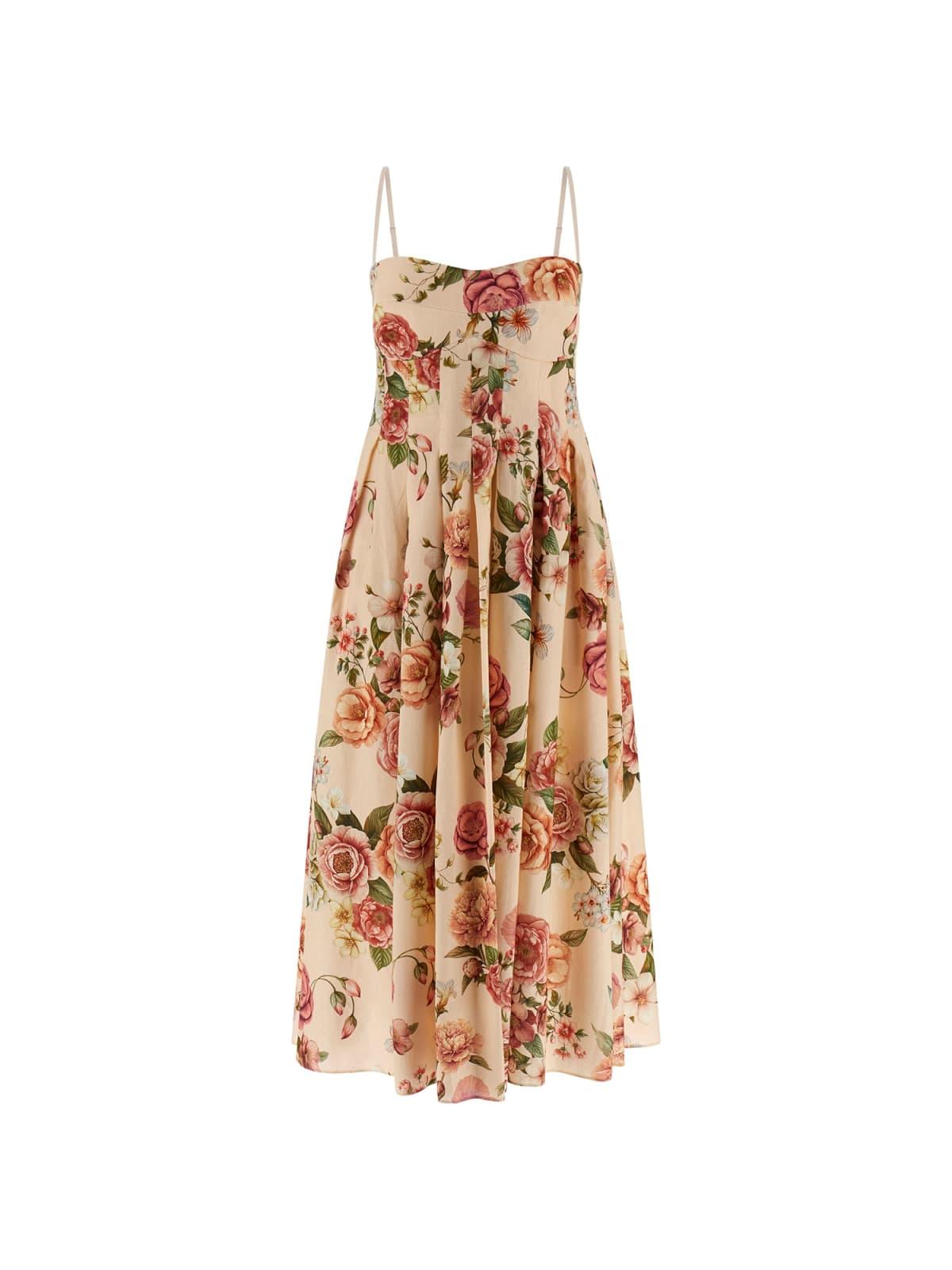 Abito corto Fantasia GUESS W6GKAF_W2558_ PMM9 Donna 