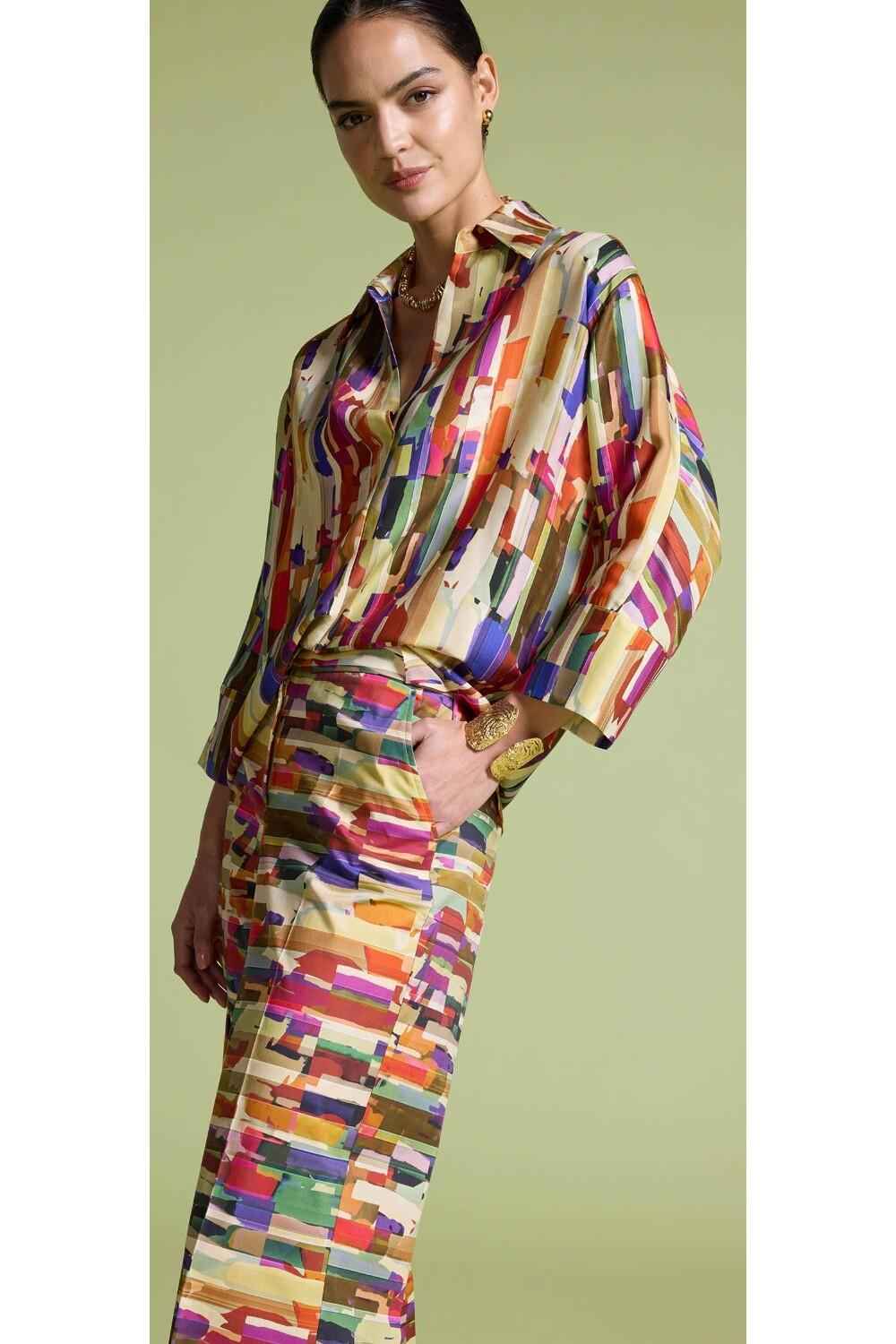 Pantalone Donna Multicolor   ELENA MIRO - Modalternativa
