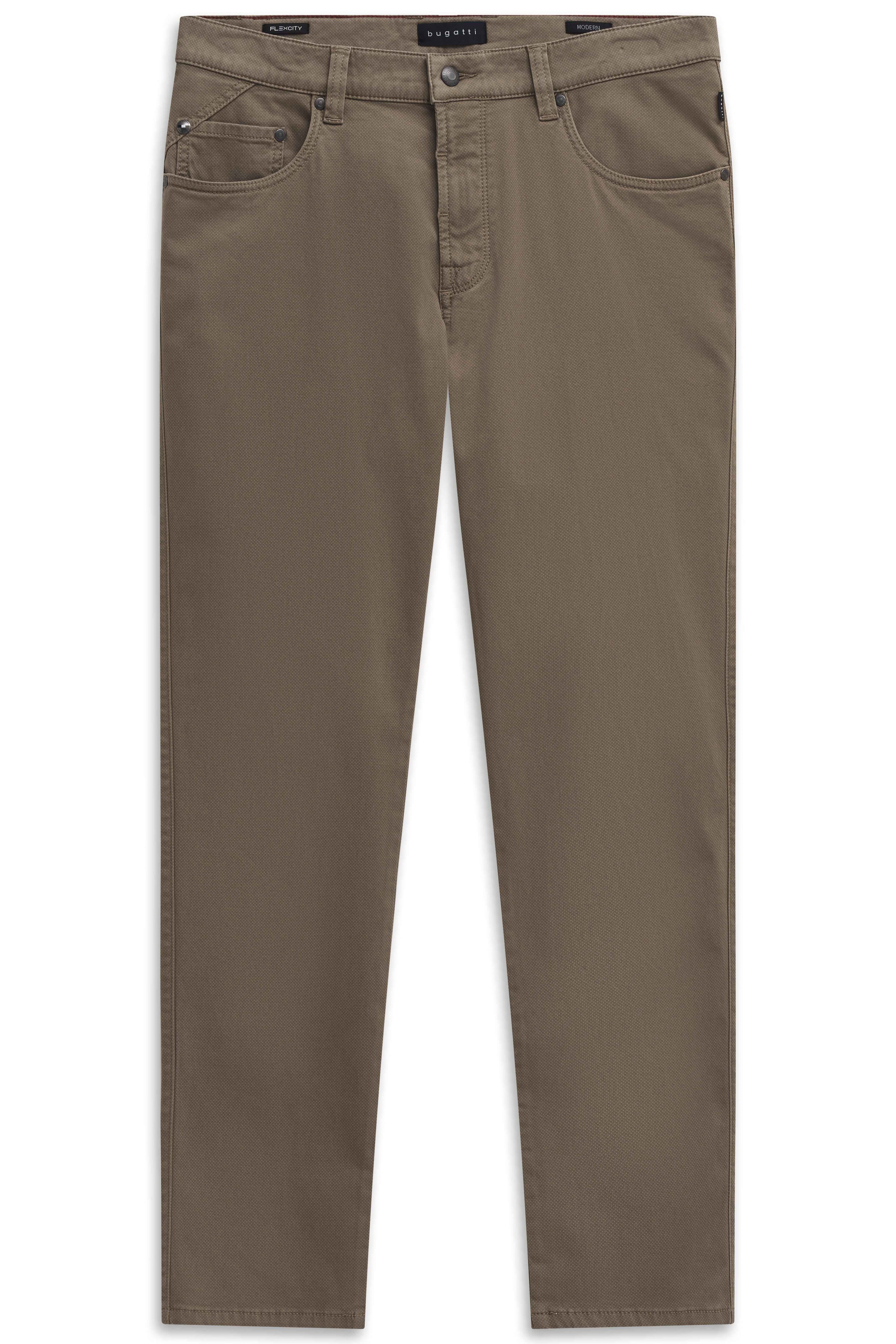 Pantalone slim fit Uomo Beige   BUGATTI - Modalternativa