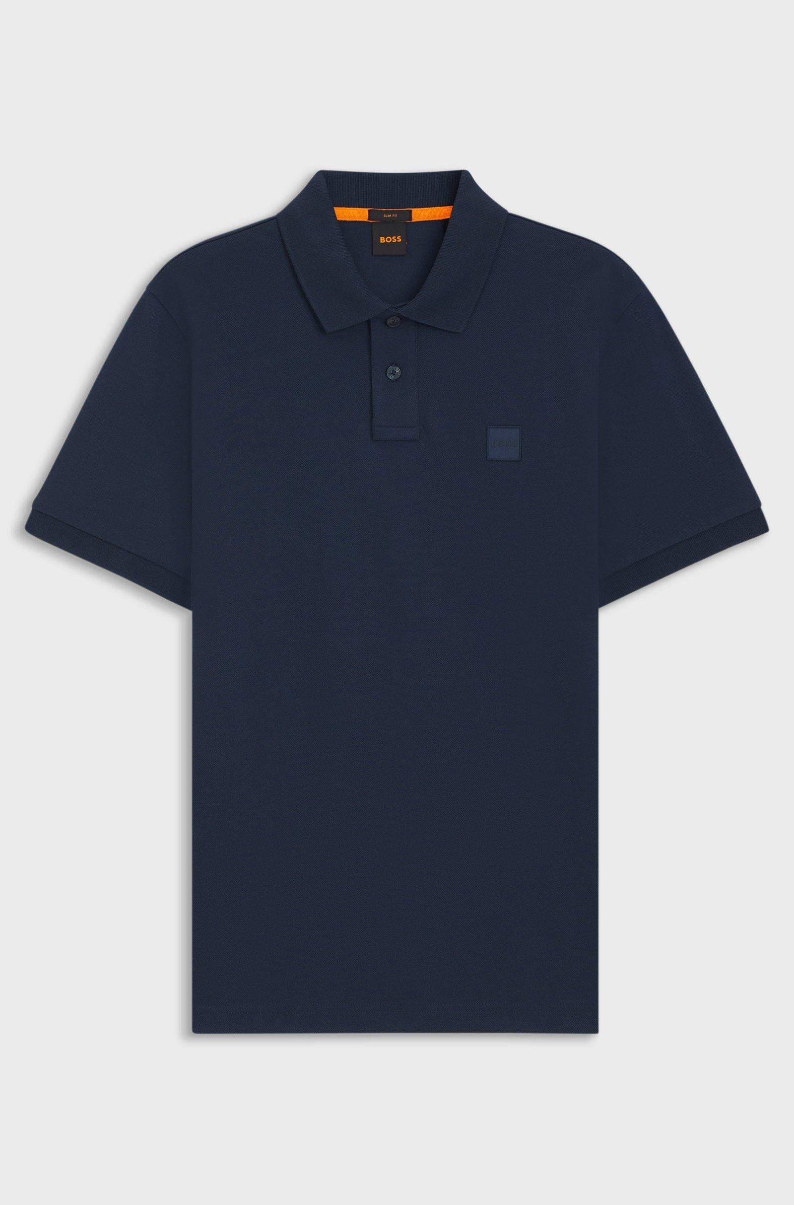 Polo Blu Hugo Boss 5050780 404 Uomo 