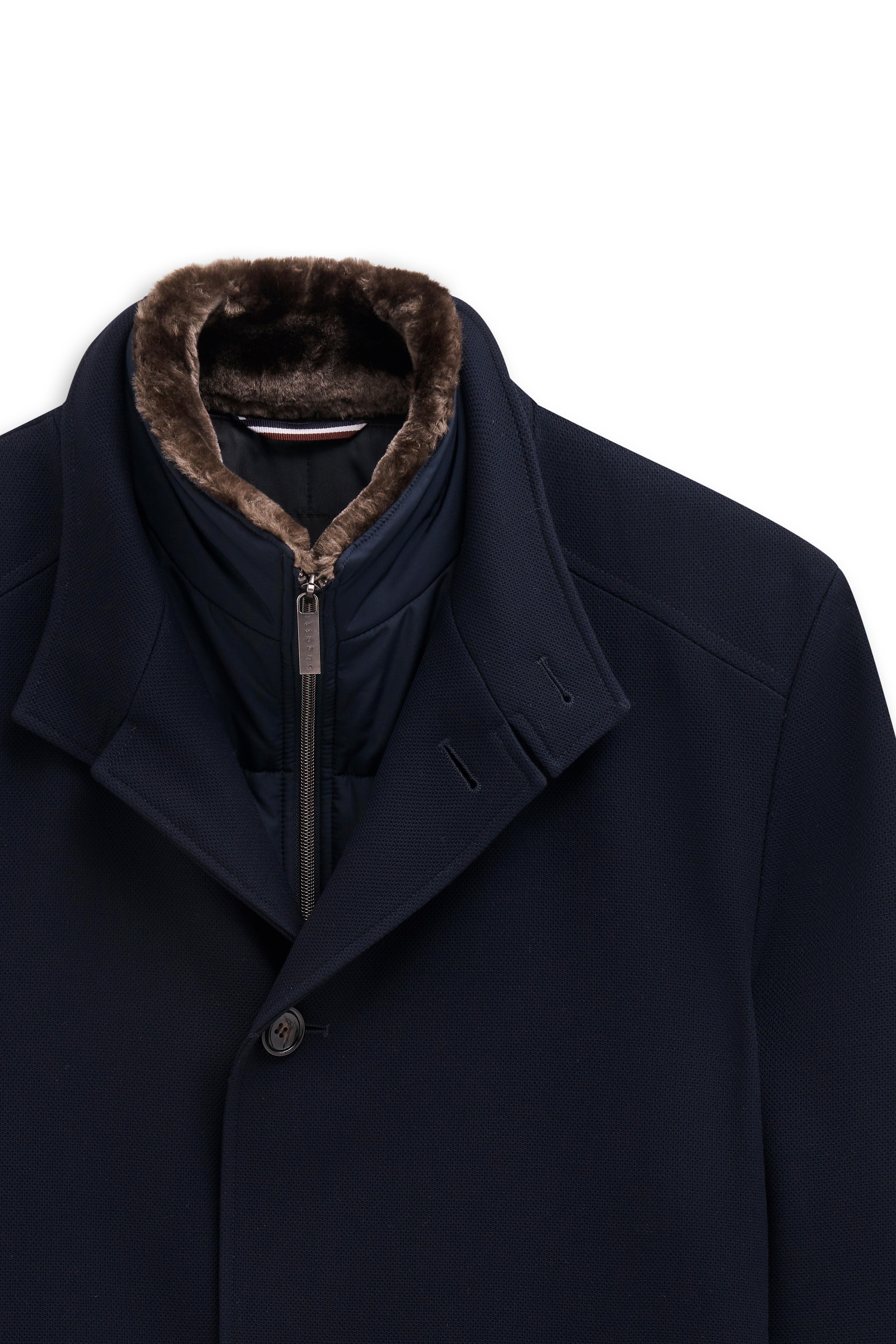 Cappotto Blu BUGATTI 84220 390 Uomo 