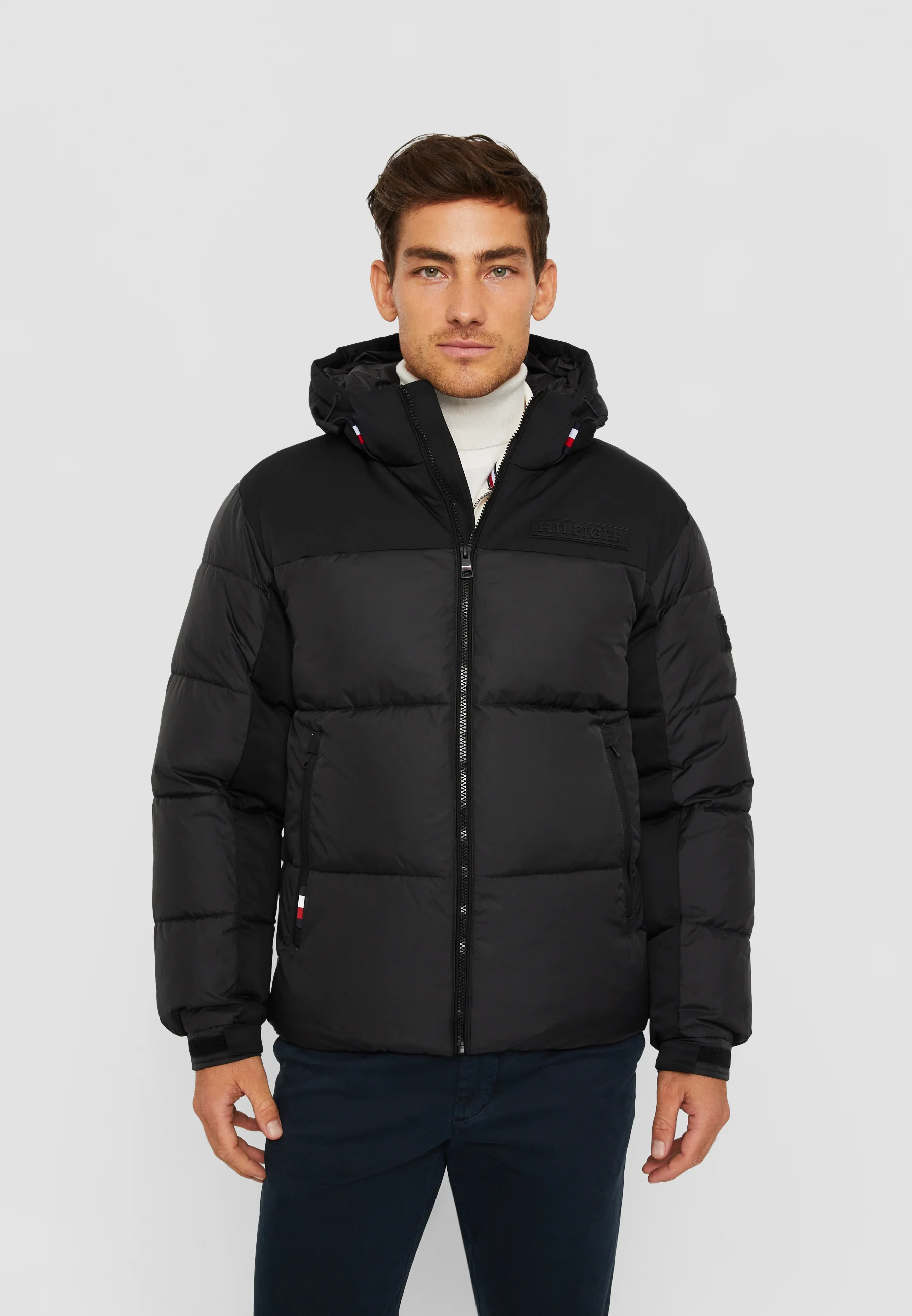 Giubbino Uomo Nero Piume  TOMMY HILFIGER - Modalternativa