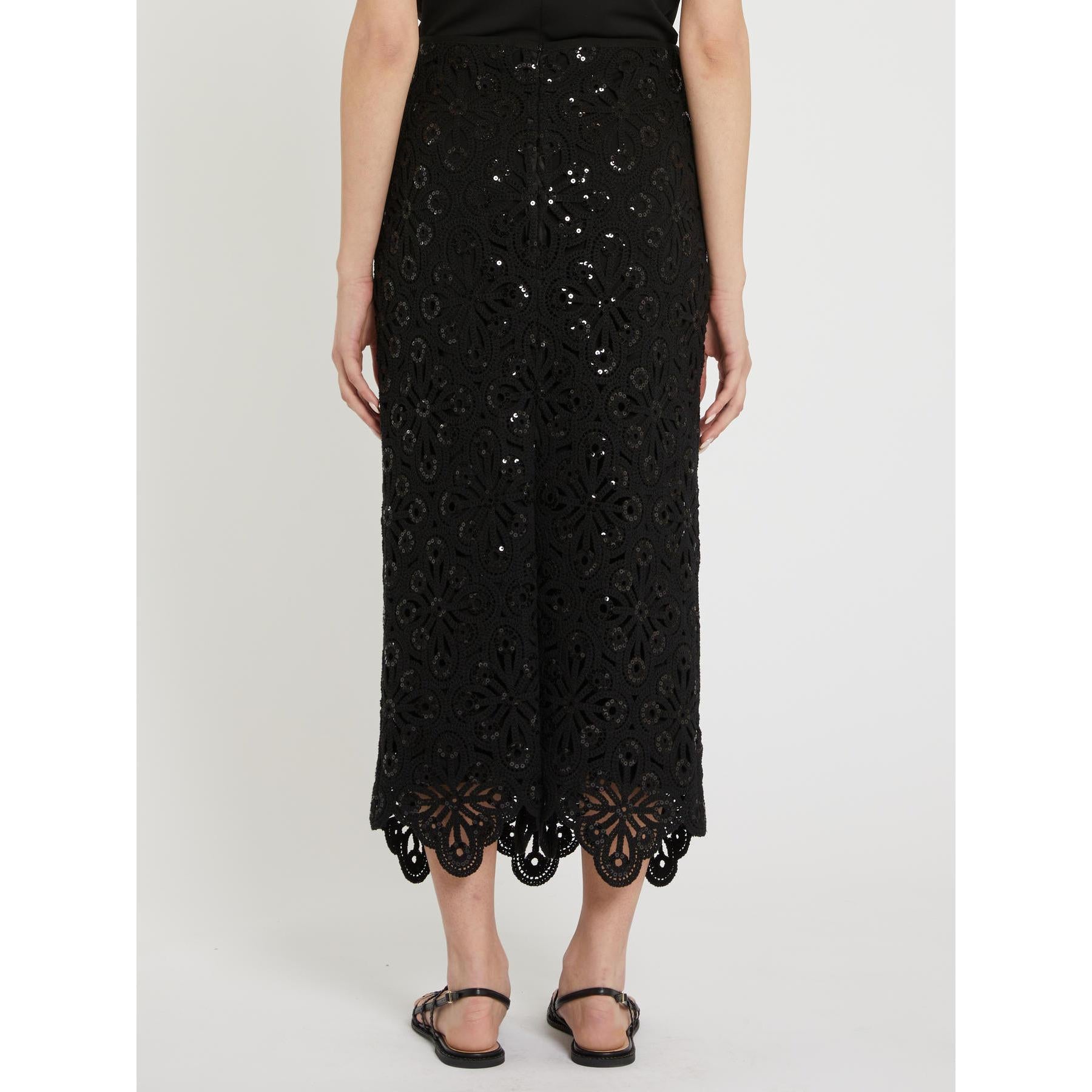 Gonna Nero PENNY BLACK PANDA 002 Donna 