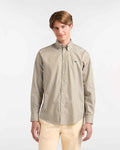 Camicia Uomo Verde Cotone Righe HARMONT&BLAINE