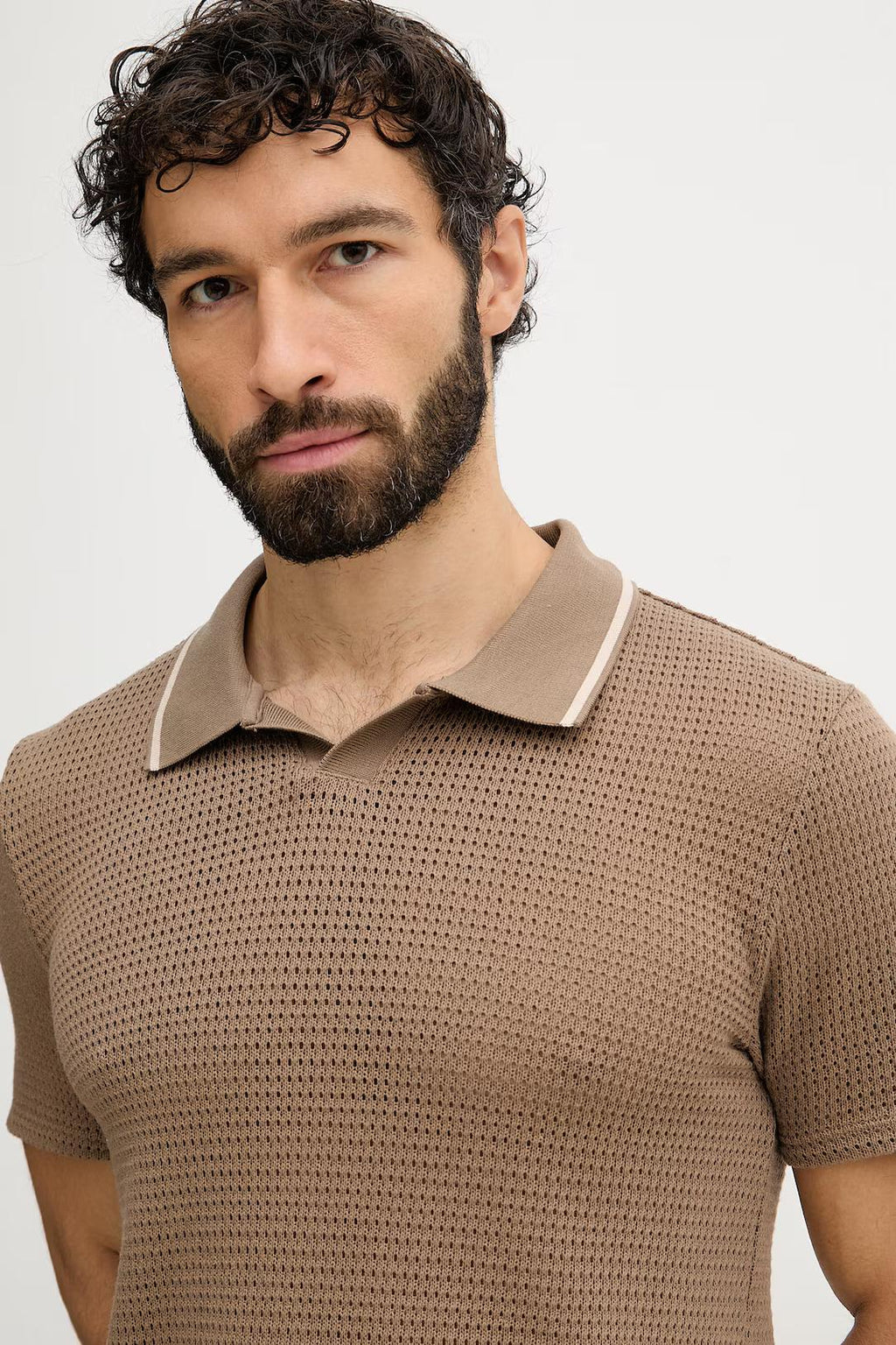 Polo Marrone GUESS M6GP45/K3230 F1KS Uomo 