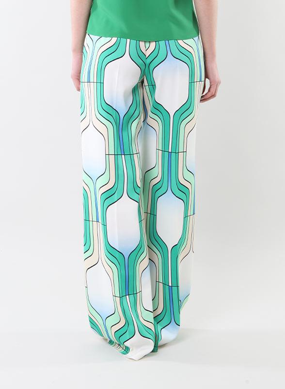 Pantalone Verde MARELLA CIFRA 002 Donna 