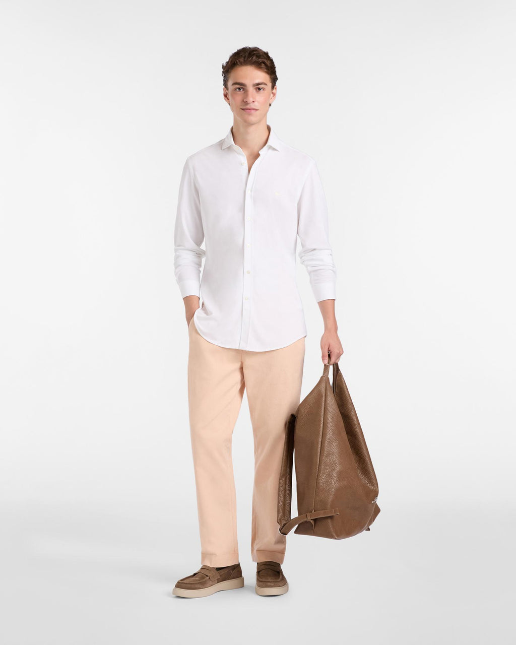 Camicia Bianco HARMONT&BLAINE CNP001I 100 Uomo 