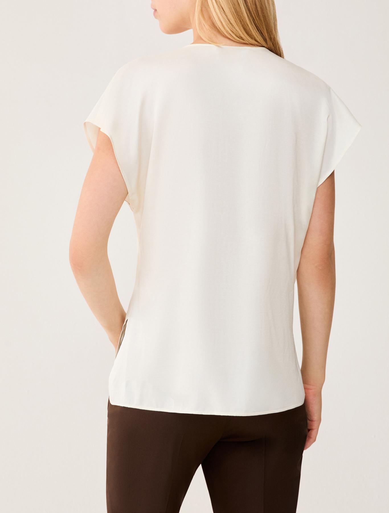 Top Beige PENNY BLACK CHIFFON 001 Donna 