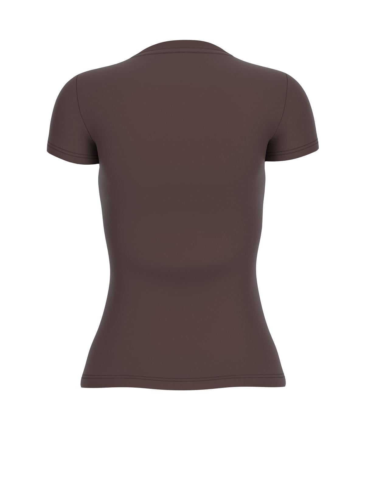 T-shirt Marrone GUESS W6GI19_K3042_ G1EB Donna 