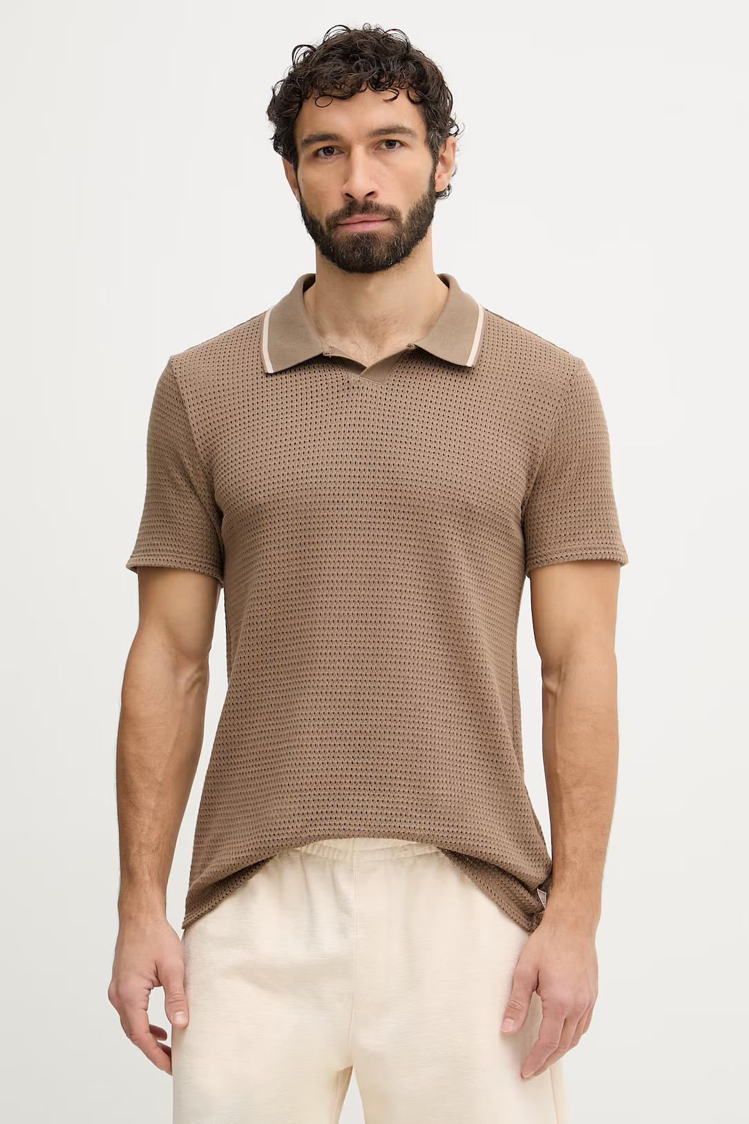 Polo Marrone GUESS M6GP45/K3230 F1KS Uomo 