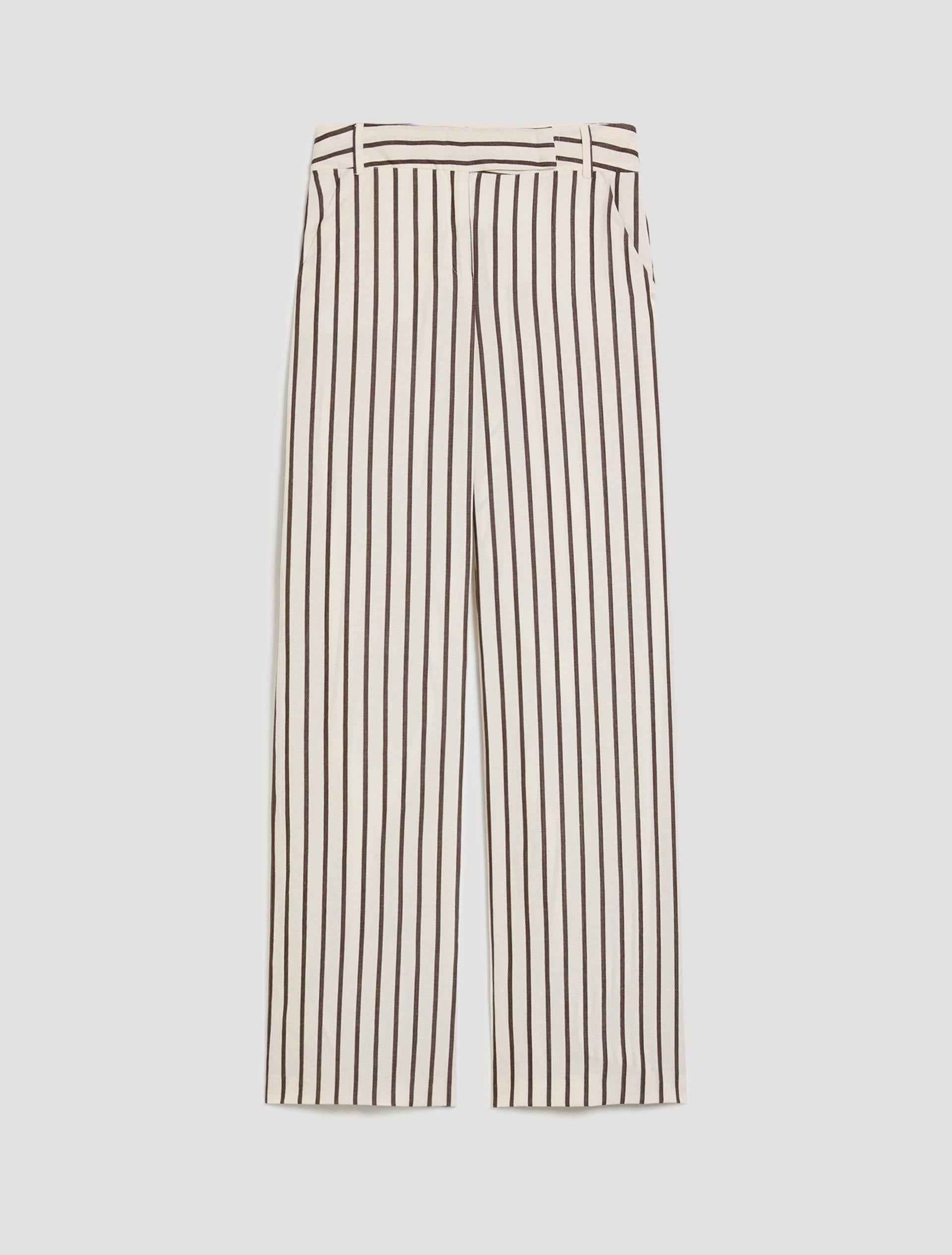 Pantalone Donna Beige/marrone Poliestre Gessato PENNY BLACK - Modalternativa