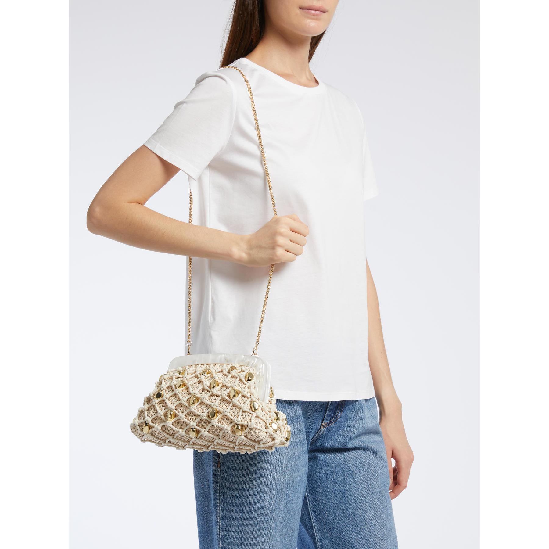 Pochette Avorio MARELLA FASCIA 003 Donna 