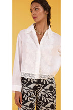 Camicia Bianco ELENA MIRO' 5194P000280N 01 Donna 
