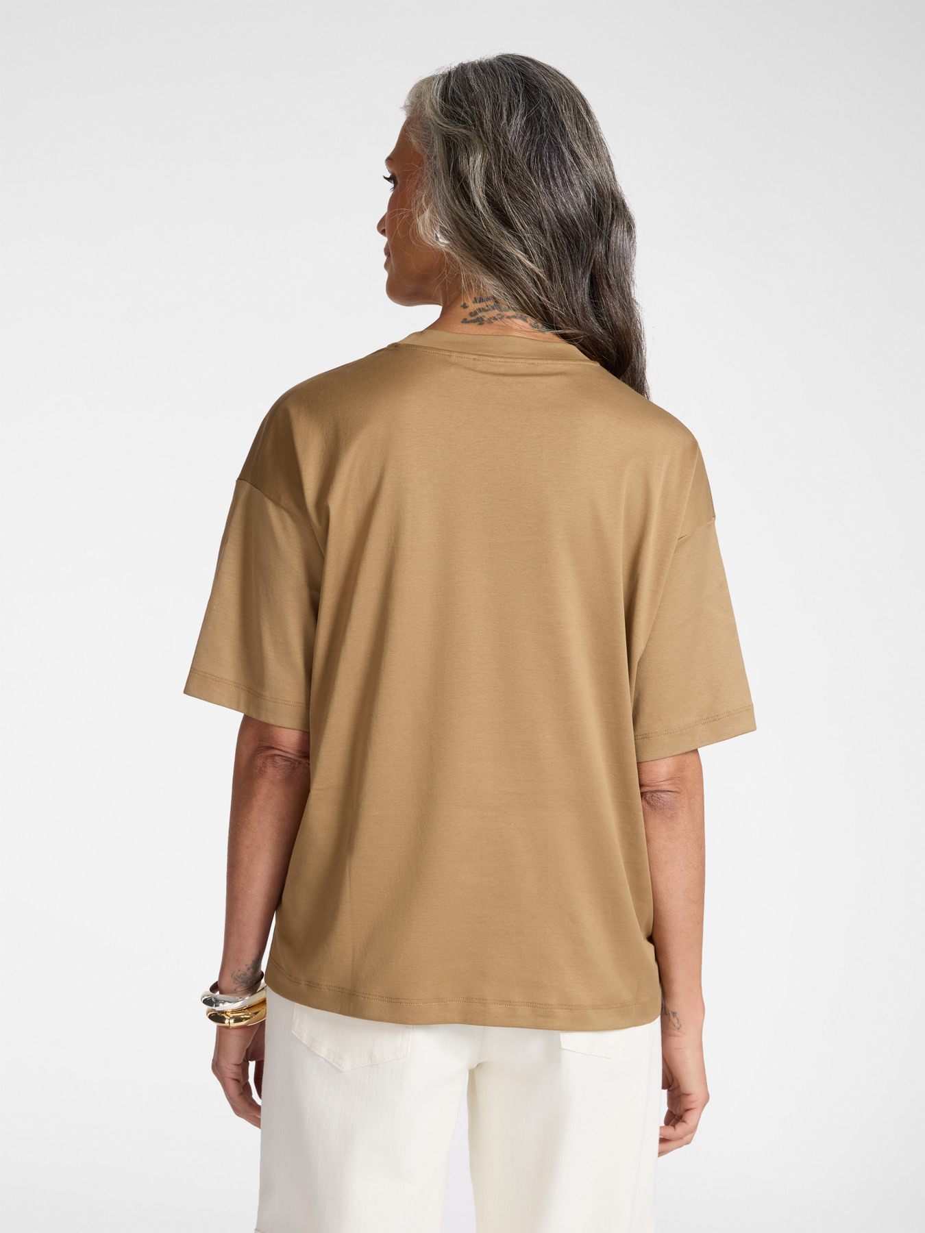 T-shirt Donna Nocciola   ELENA MIRO - Modalternativa