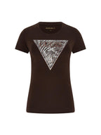 T-shirt Marrone GUESS W6GI19_K3042_ G1EB Donna 