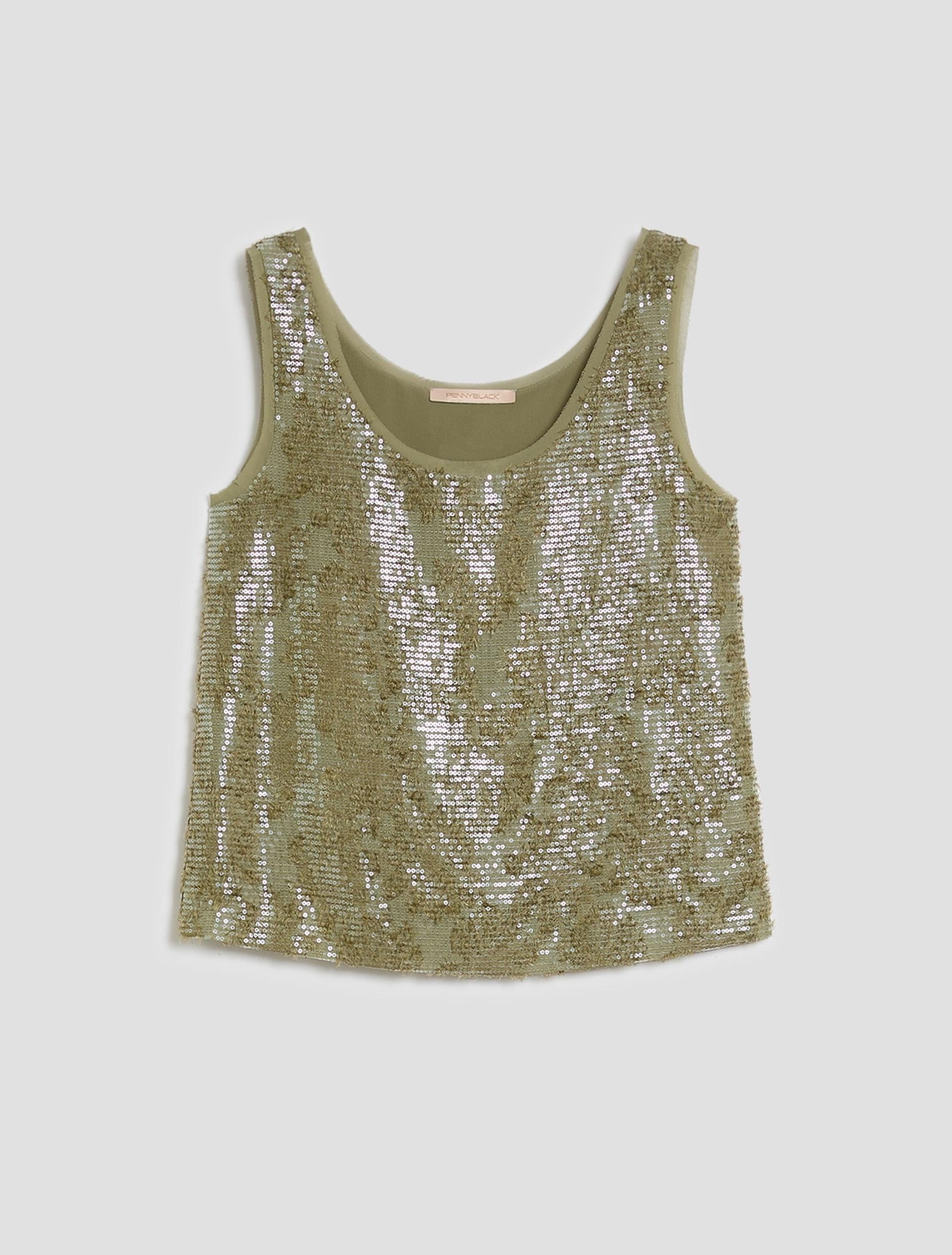 Maglia Verde PENNY BLACK FIBBIA 002 Donna 