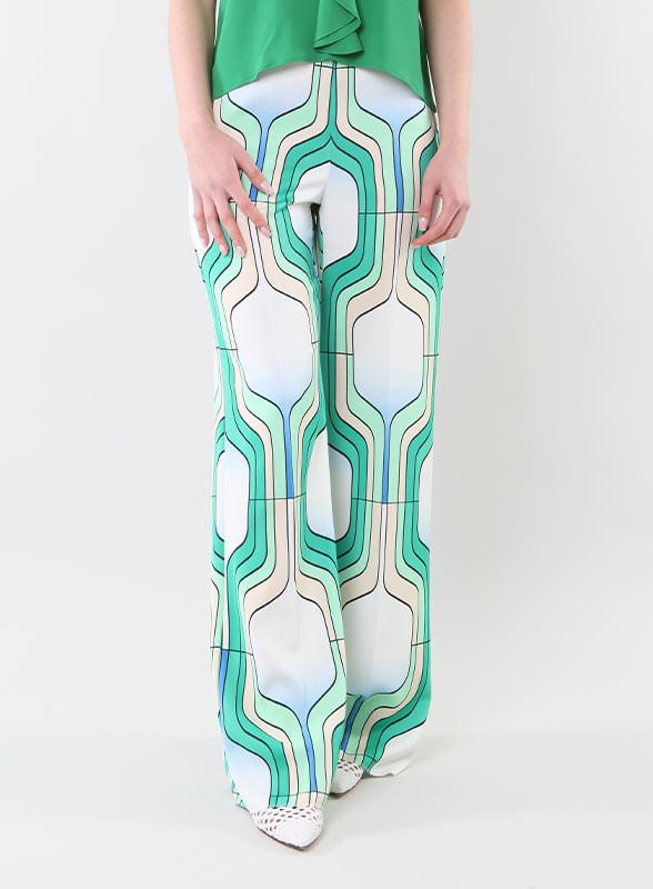 Pantalone Verde MARELLA CIFRA 002 Donna 