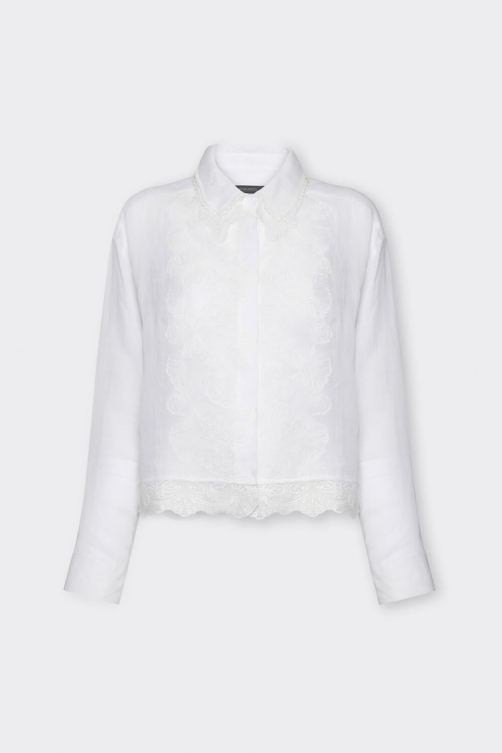 Camicia Bianco ELENA MIRO' 5194P000280N 01 Donna 