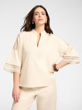 Blusa Rosa ELENA MIRO 2164Z 002 Donna 