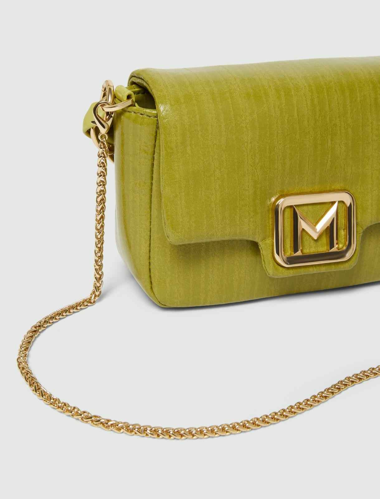 Borsa Donna Verde acido Iuta Pitonata MARELLA LE MUSE - Modalternativa